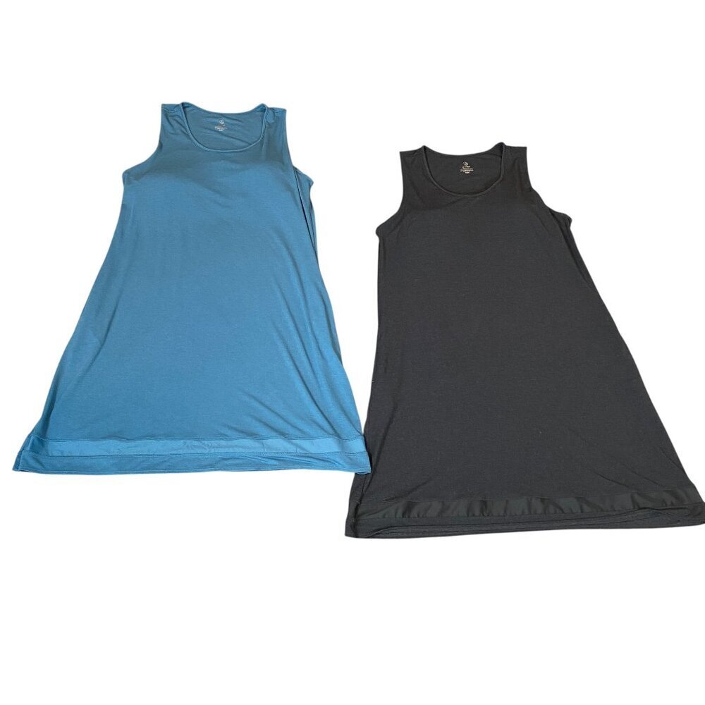 Bundle/Lot of 2 MPG Mondetta Performance Gear Sports Dress w/ Shelf Bra XL #141T